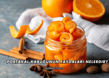 Portakal Kabuğunun Faydaları Nelerdir?