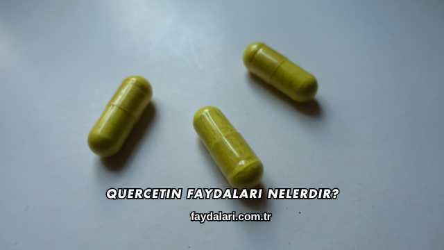 Quercetin Faydaları Nelerdir?
