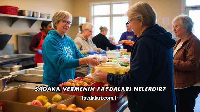 Sadaka Vermenin Faydaları Nelerdir?
