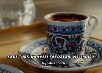 Sade Türk Kahvesi Faydaları Nelerdir?