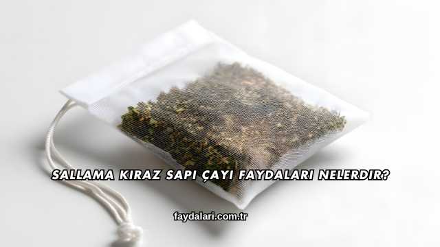 Sallama Kiraz Sapı Çayı Faydaları Nelerdir?