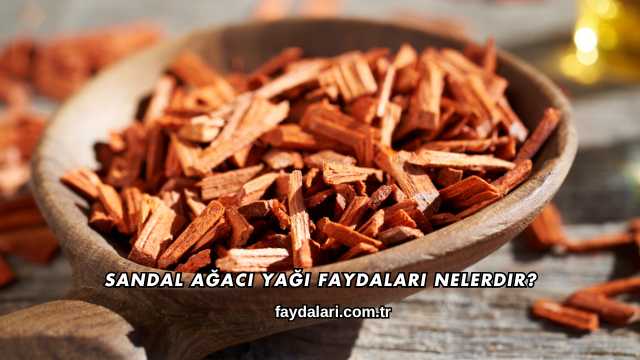Sandal Ağacı Yağı Faydaları Nelerdir?