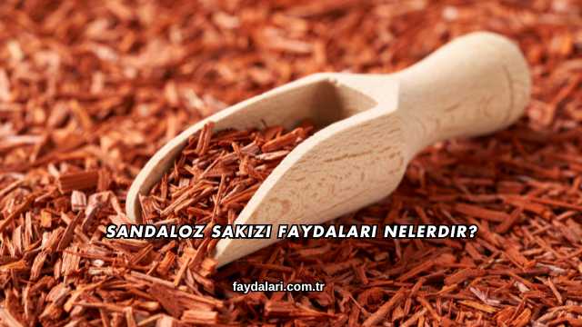 Sandaloz Sakızı Faydaları Nelerdir?