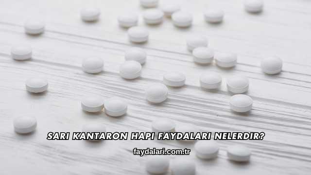 Sarı Kantaron Hapı Faydaları Nelerdir?
