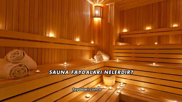 Sauna Faydaları Nelerdir?