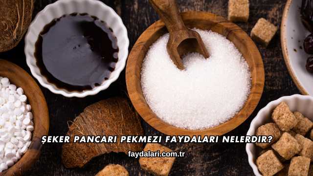 Şeker Pancarı Pekmezi Faydaları Nelerdir?