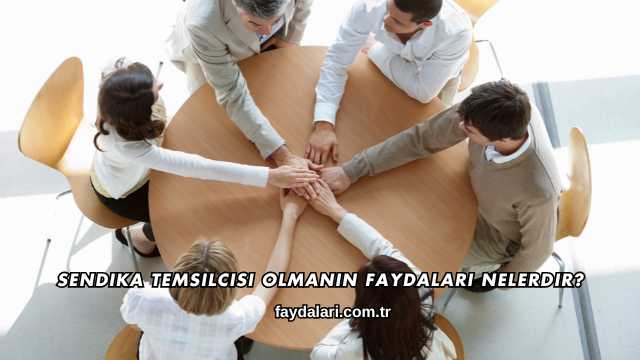 Sendika Temsilcisi Olmanın Faydaları Nelerdir?