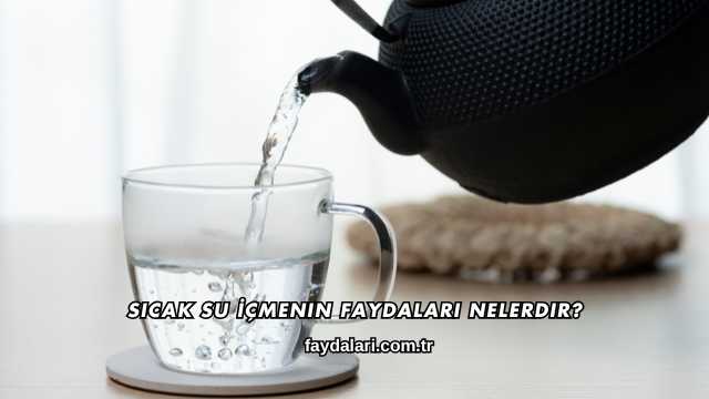 Sıcak Su İçmenin Faydaları Nelerdir?