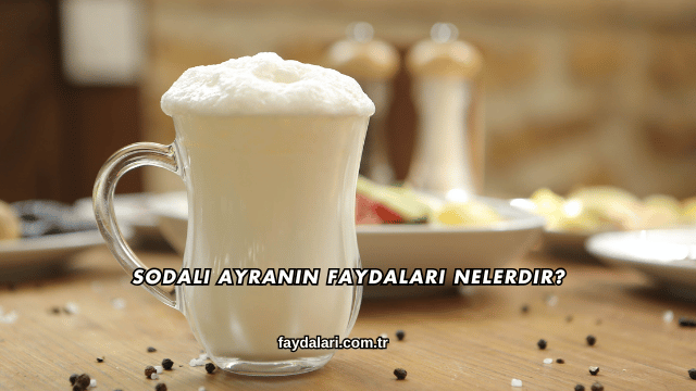 Sodalı Ayranın Faydaları Nelerdir?