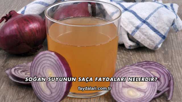 Soğan Suyunun Saça Faydaları Nelerdir?