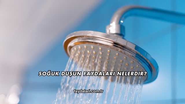 Soğuk Duşun Faydaları Nelerdir?