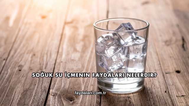 Soğuk Su İçmenin Faydaları Nelerdir?