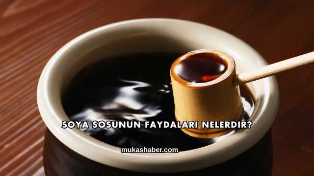 Soya Sosunun Faydaları Nelerdir?