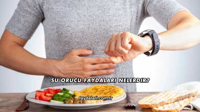 Su Orucu Faydaları Nelerdir?