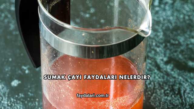 Sumak Çayı Faydaları Nelerdir?