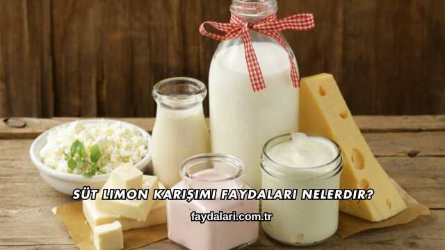 Süt Limon Karışımı Faydaları Nelerdir?