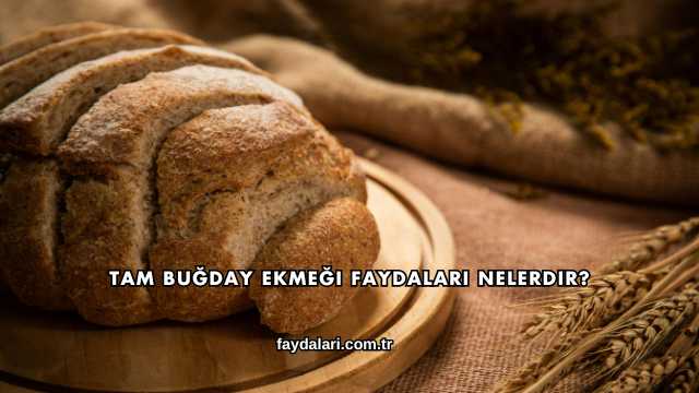 Tam Buğday Ekmeği Faydaları Nelerdir?