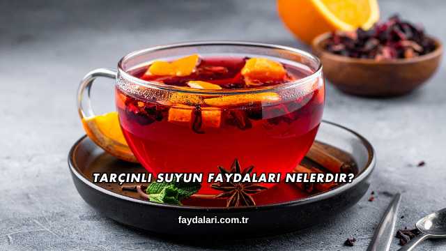 Tarçınlı Suyun Faydaları Nelerdir?