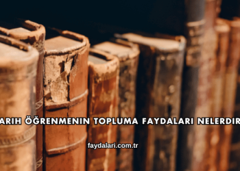 Tarih Öğrenmenin Topluma Faydaları Nelerdir?