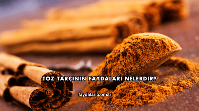 Toz Tarçının Faydaları Nelerdir?
