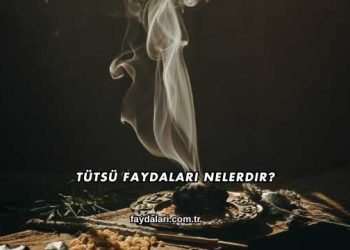 Tütsü Faydaları Nelerdir?