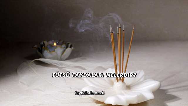 Tütsü Faydaları Nelerdir?