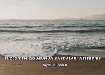 Tuzlu Deniz Suyunun Faydaları Nelerdir?