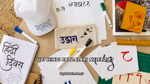 Udi Hindi Faydaları Nelerdir?