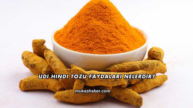 Udi Hindi Tozu Faydaları Nelerdir?