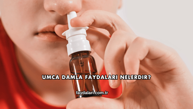 Umca Damla Faydaları Nelerdir?