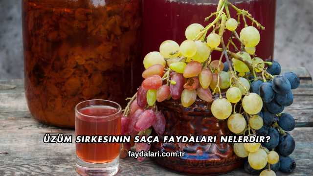 Üzüm Sirkesinin Saça Faydaları Nelerdir?