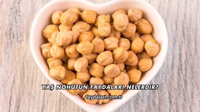 Yaş Nohutun Faydaları Nelerdir?