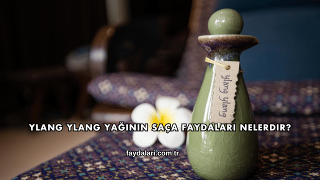Ylang Ylang Yağının Saça Faydaları Nelerdir?