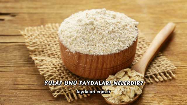 Yulaf Unu Faydaları Nelerdir?