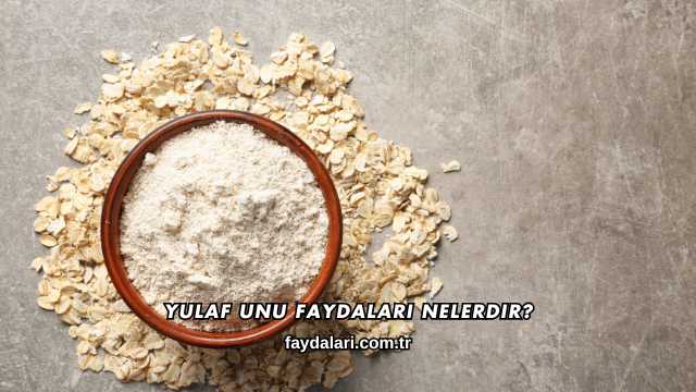 Yulaf Unu Faydaları Nelerdir?