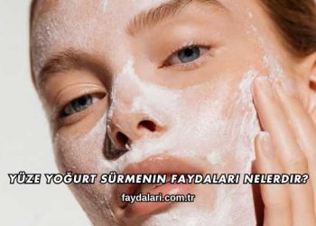 Yüze Yoğurt Sürmenin Faydaları Nelerdir?
