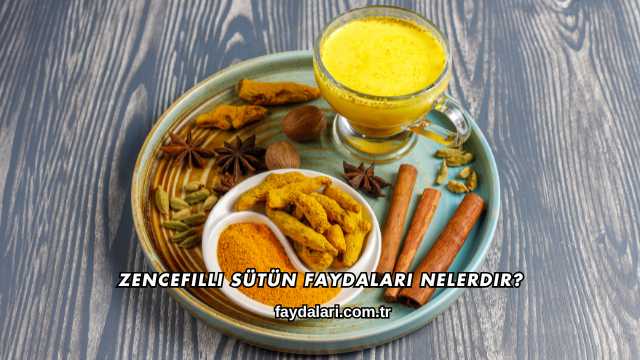 Zencefilli Sütün Faydaları Nelerdir
