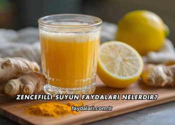 Zencefilli Suyun Faydaları Nelerdir?
