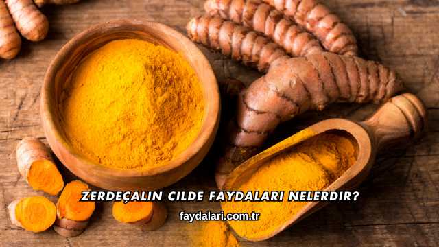 Zerdeçalın Cilde Faydaları Nelerdir?