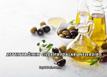 Zeytinyağının Cilde Faydaları Nelerdir?