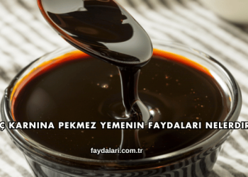 Aç Karnına Pekmez Yemenin Faydaları Nelerdir?