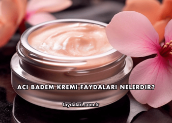 Acı Badem Kremi Faydaları Nelerdir?