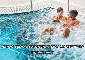 Afyon Termal Suyunun Faydaları Nelerdir?