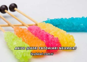Akide Şekeri Faydaları Nelerdir?