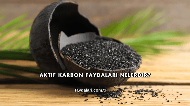 Aktif Karbon Faydaları Nelerdir?