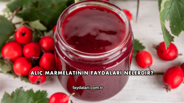 Alıç Marmelatının Faydaları Nelerdir?