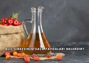 Alıç Sirkesinin Saça Faydaları Nelerdir?