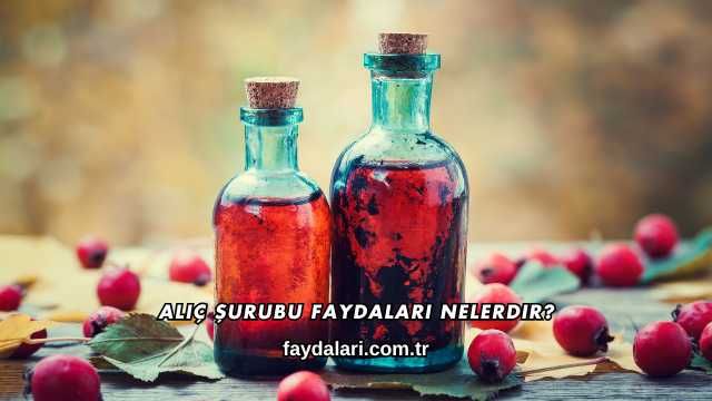 Alıç Şurubu Faydaları Nelerdir?