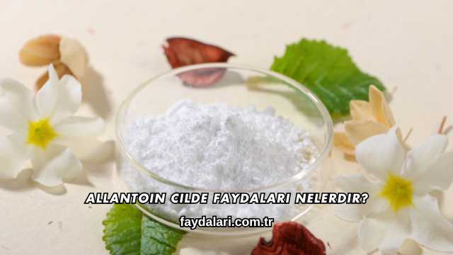 Allantoin Cilde Faydaları Nelerdir?