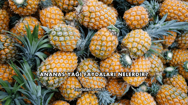 Ananas Yağı Faydaları Nelerdir?